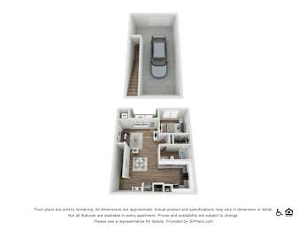 1 bed, 1 bath, 787 sqft, $1,596