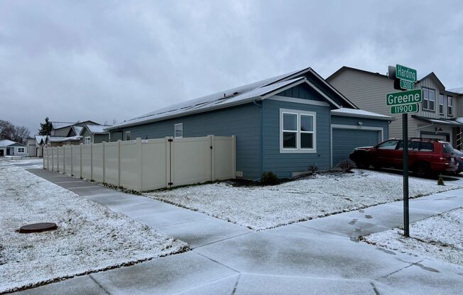 New Construction 4 Bed Mead School District Rancher w/ Fully-Fenced Yard and Attached Garage!