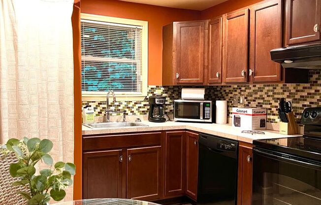 Completely Furnished Rental, 2 Bedrooms in a super convenient location. EV Charger already installed!