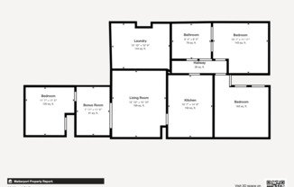 3 beds, 1 bath, $995, Unit # REAR