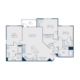 3 beds, 2 baths, 1,527 sqft, $2,799