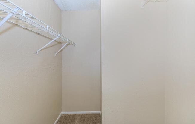 PLENTY OF SPACE IN YOUR WALK-IN CLOSETS