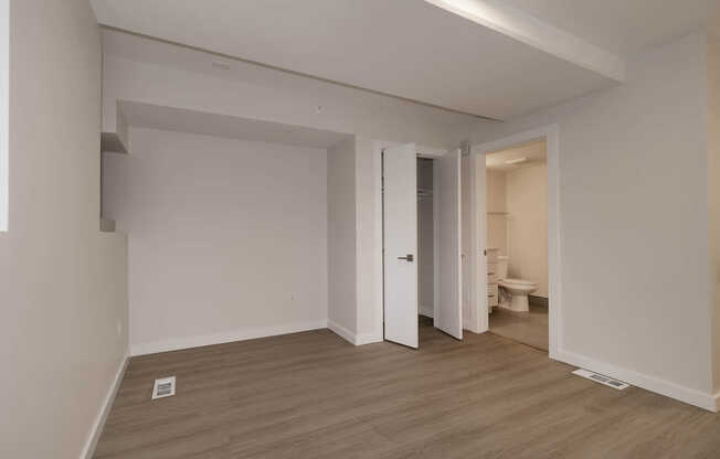 Bedroom with Hard Surface Flooring