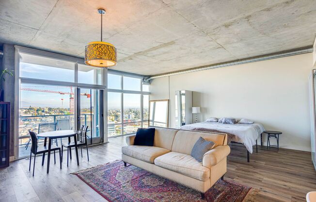 Stunning 16th-Floor Smart Corner Loft with Breathtaking Views