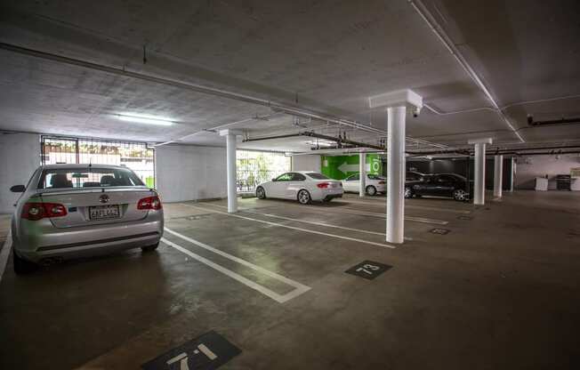 Garage at Toluca Lofts, Toluca Lake, CA, 91602