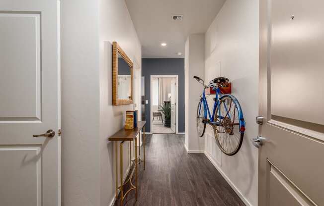 Walkway in room at The Flin