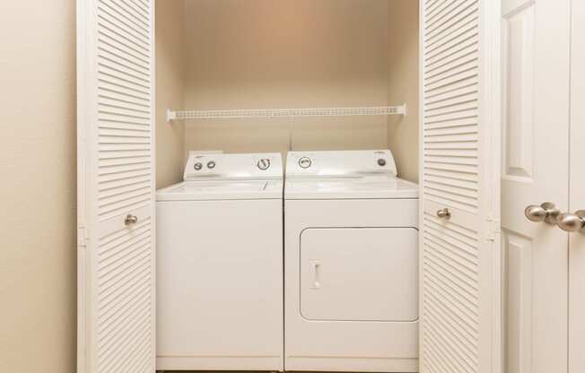 Washer And Dryer In Unit at The Pavilions by Picerne, Nevada
