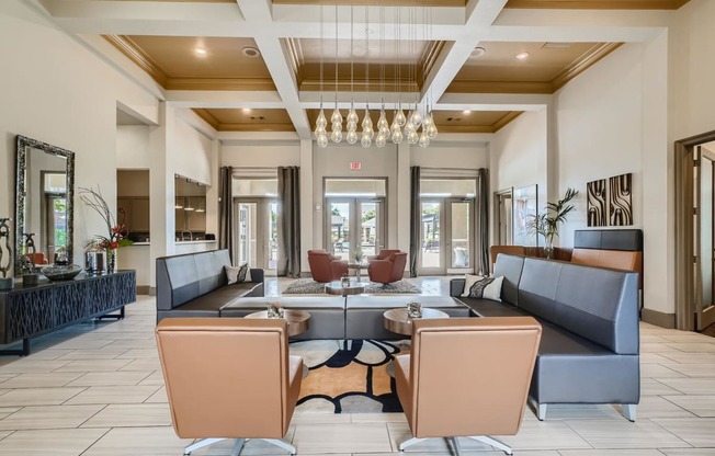 Leasing Office at Grand Villas Apartments, Katy, Texas