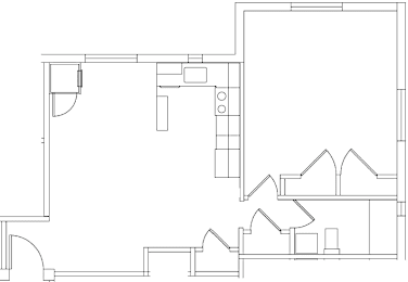 1 bed, 1 bath, 665 sqft, $1,629
