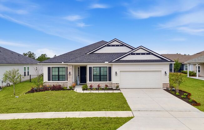Spacious 4 Bedroom, 3 Bathroom home with an open-concept design located in the desirable Sandy Creek community with convenient access to major highways