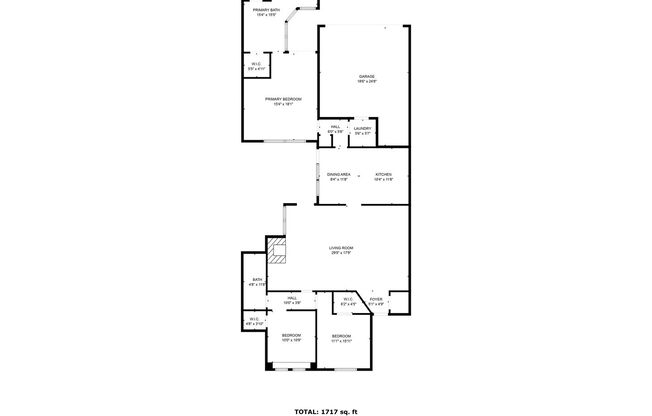 3 beds, 2 baths, 2,223 sqft, $2,625, Unit 4028