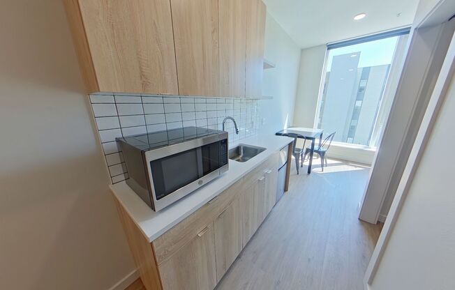 Studio, 1 bath, 314 sqft, $1,250, Unit 408