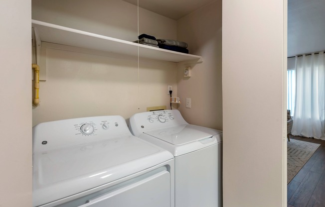 In-Unit Washer/Dryer at Forest Hills in Eugene, Oregon