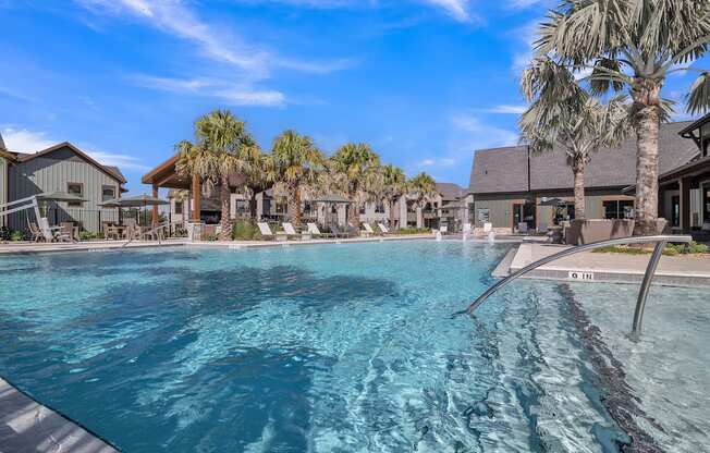 Swimming Pool With Sparkling Water at Canter, Ocala, FL, Florida