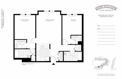 2 beds, 2 baths, 1,127 sqft, $4,081