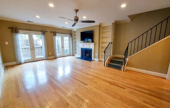 Quaint two-level 2br/2.5br condo for rent in desirable Wesley Heights NW DC