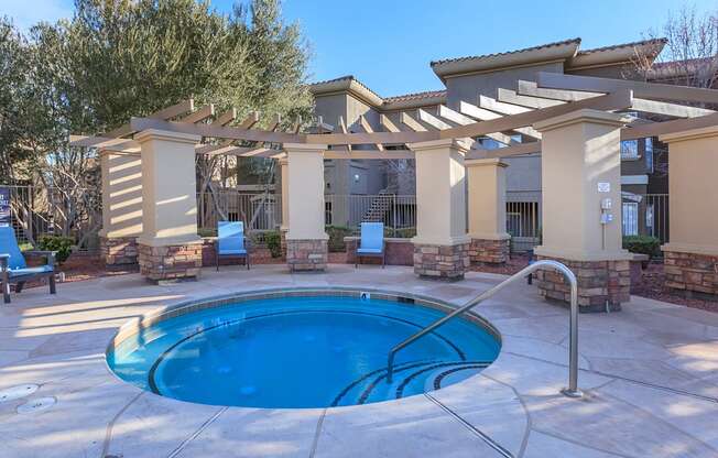 Pool area at The Covington by Picerne, Las Vegas, 89139