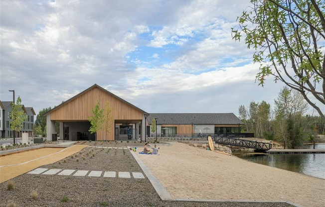 Lakehouse Dock and Beach at The Clara, Eagle, ID