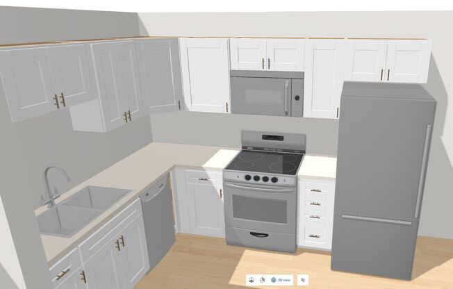 1 bed, 1 bath, 620 sqft, $1,550, Unit 3230 C