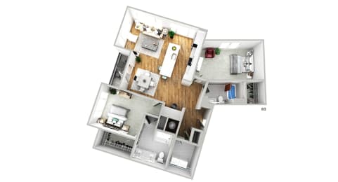 2 beds, 2 baths, 1,470 sqft, $2,179