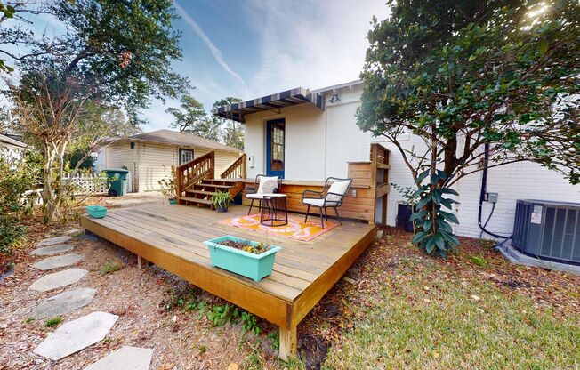 Welcome to this charming all-brick bungalow nestled in the historic neighborhood of Miramar.