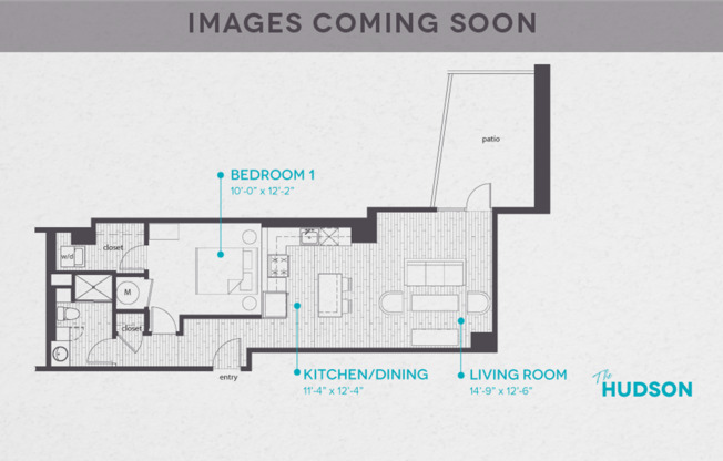 1 bed, 1 bath, 726 sqft, $1,235, Unit 303