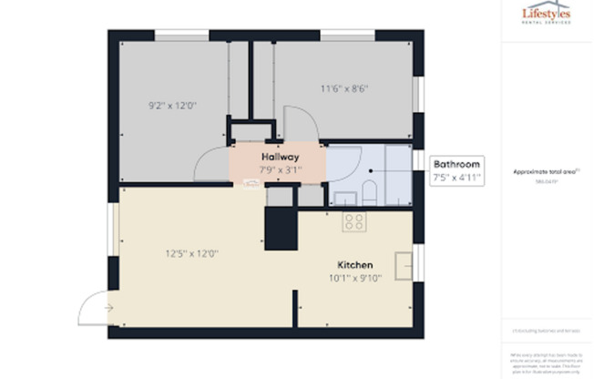 2 beds, 1 bath, $1,395