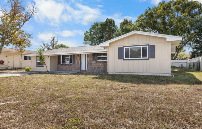 Beautifully renovated 4bdrm/2bath home with large yard