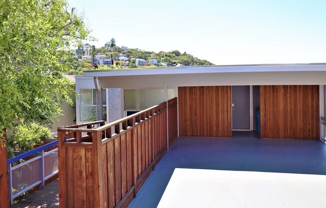 Stunning Mid-Century Modern 3 Bed/ 2 Bath Architectural Home with Breathtaking Views in Belmont Hills - Available Now!
