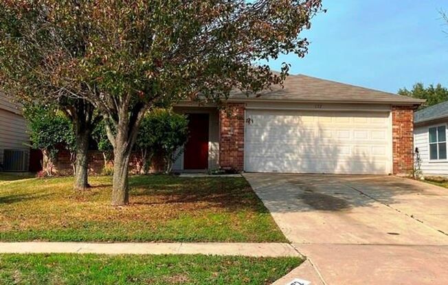 One story 4-2 home available for rent in Hometown Kyle subdivision!