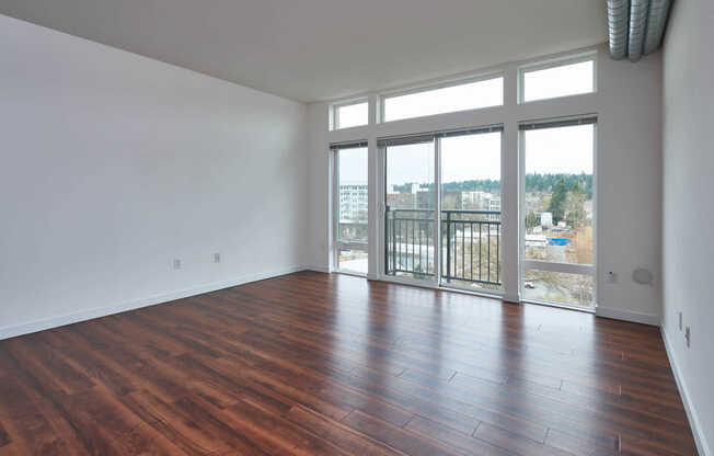 Living Room with Hard Surface Flooring