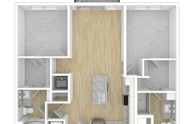 2 beds, 2 baths, 1,009 sqft, $1,920