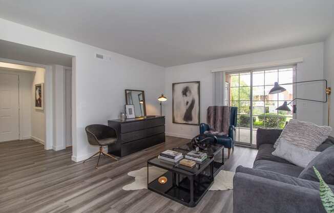 Modern Living Room at Ivy Hills Living Spaces, Cincinnati, OH, 45244