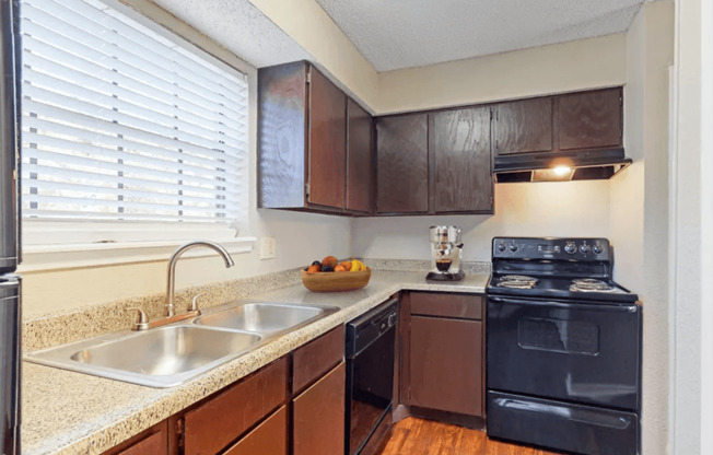 kitchen at Summer Green Apartments