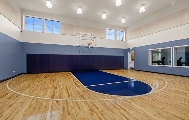 Channel your inner Husky basketball spirit at our state-of-the-art indoor court.