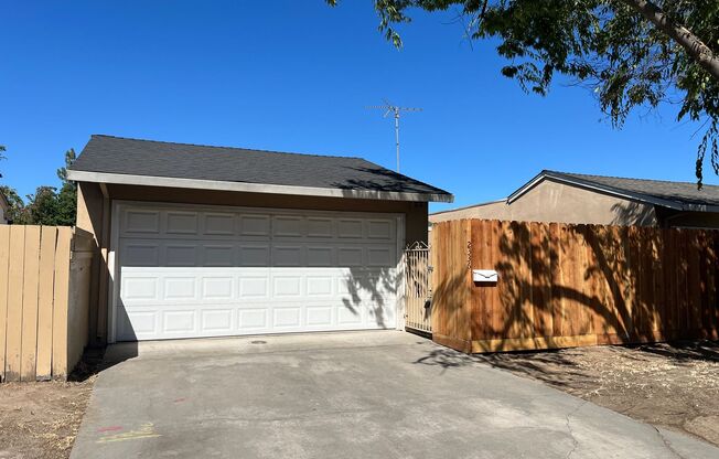 Single story 3 bedroom with two car garage!