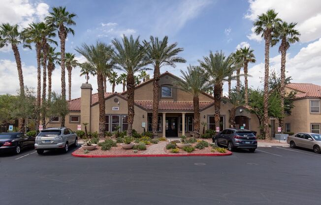 First floor one bedroom in gated Silverado Rach community