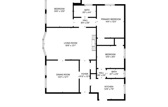 3 beds, 1.5 baths, 925 sqft, $1,600, Unit #4