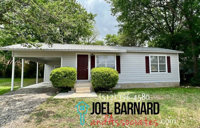 Availably July 12: Charming 3 Bedroom 1 Bath with Carport