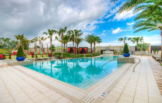 Swimming Pool at The Strand Apartments in Oviedo, FL