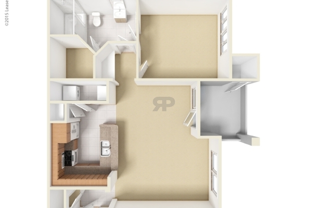 1 bed, 1 bath, 756 sqft, $1,403