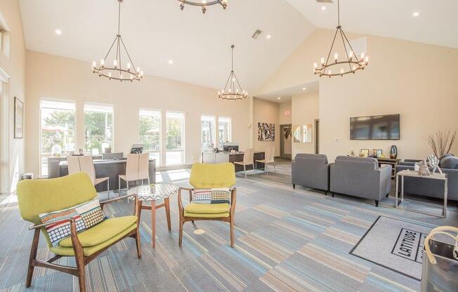 Latitude Apartments and Townhomes Clubhouse Lounge