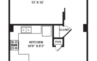 1 bed, 1 bath, 819 sqft, $1,949