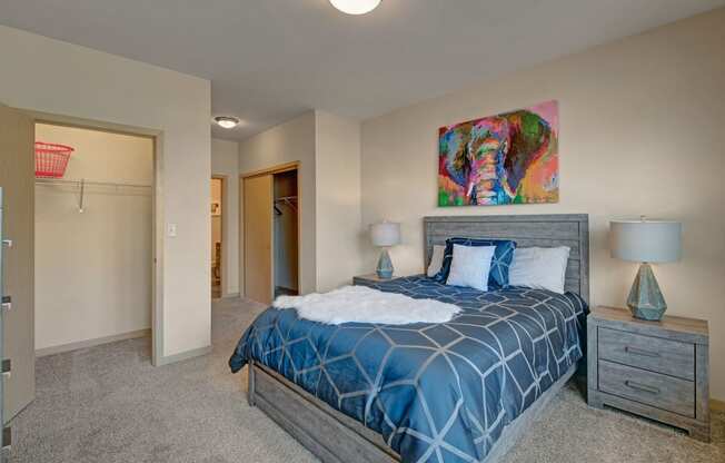 Unit Bedroom at The Vue at Pinnacle Peak Apartment Homes