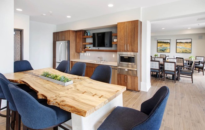 Kitchen And Living Area at The Legends of Blaine 55+, Blaine, 55449