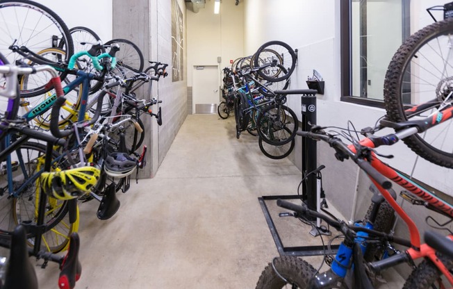 Bike Rack  at mResidences Portland Pearl District, Portland