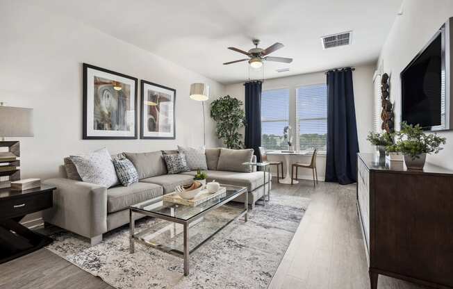 Spacious living rooms - Enclave at Cherry Creek