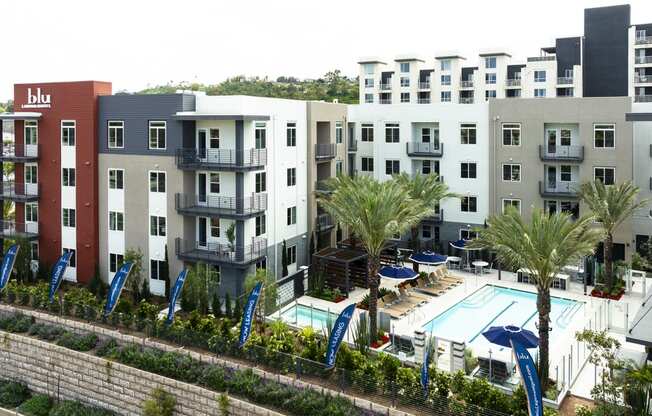 a view of the pool at residence inn downtown