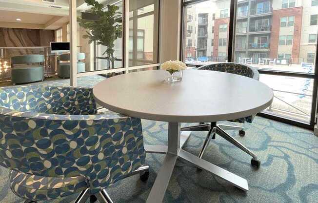 Business Center Amenity at Elevate Apartments