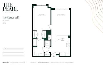 1 bed, 1 bath, $2,770